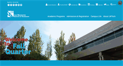 Desktop Screenshot of lwtech.edu